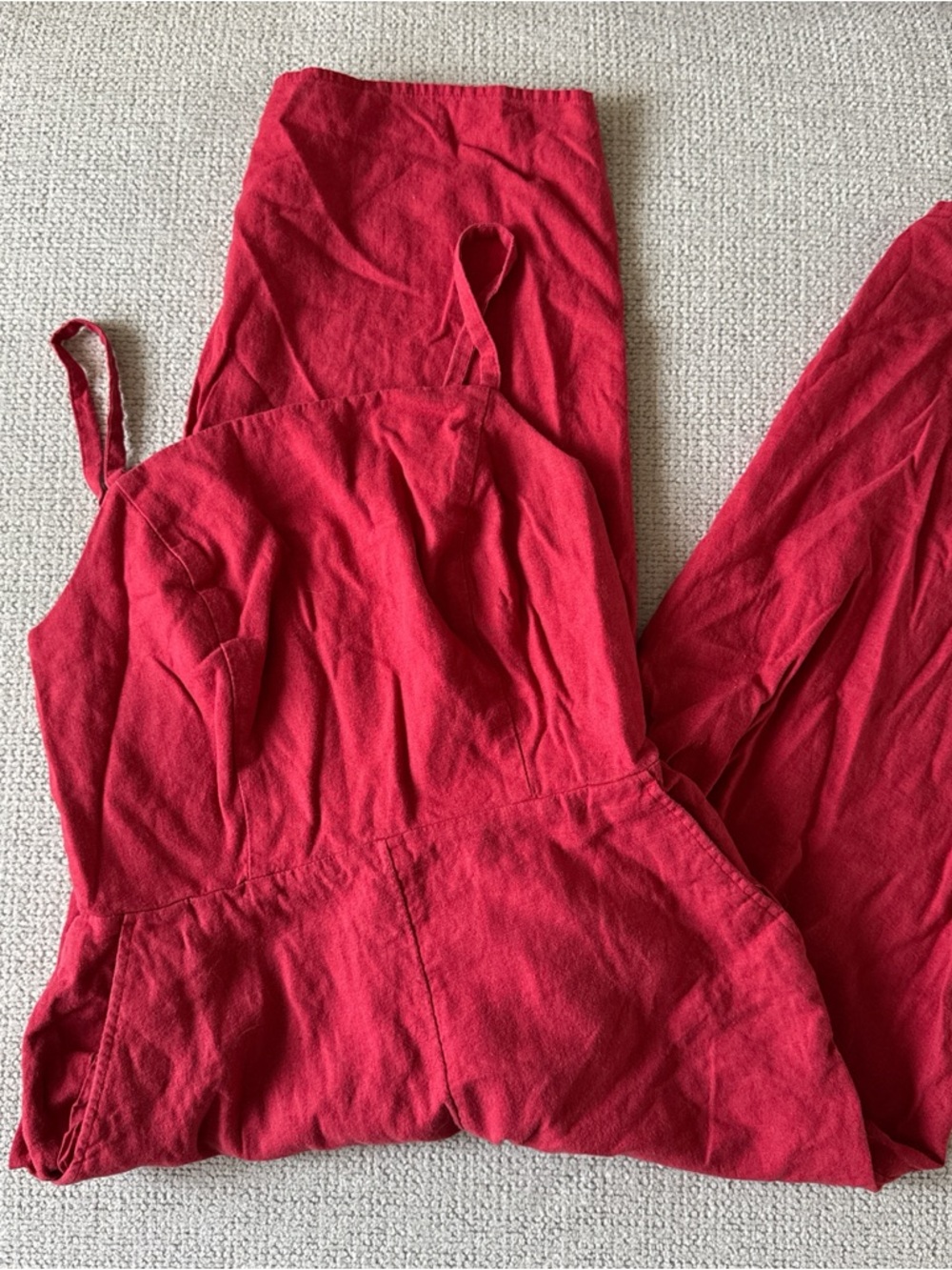 Red old navy Jumpsuit